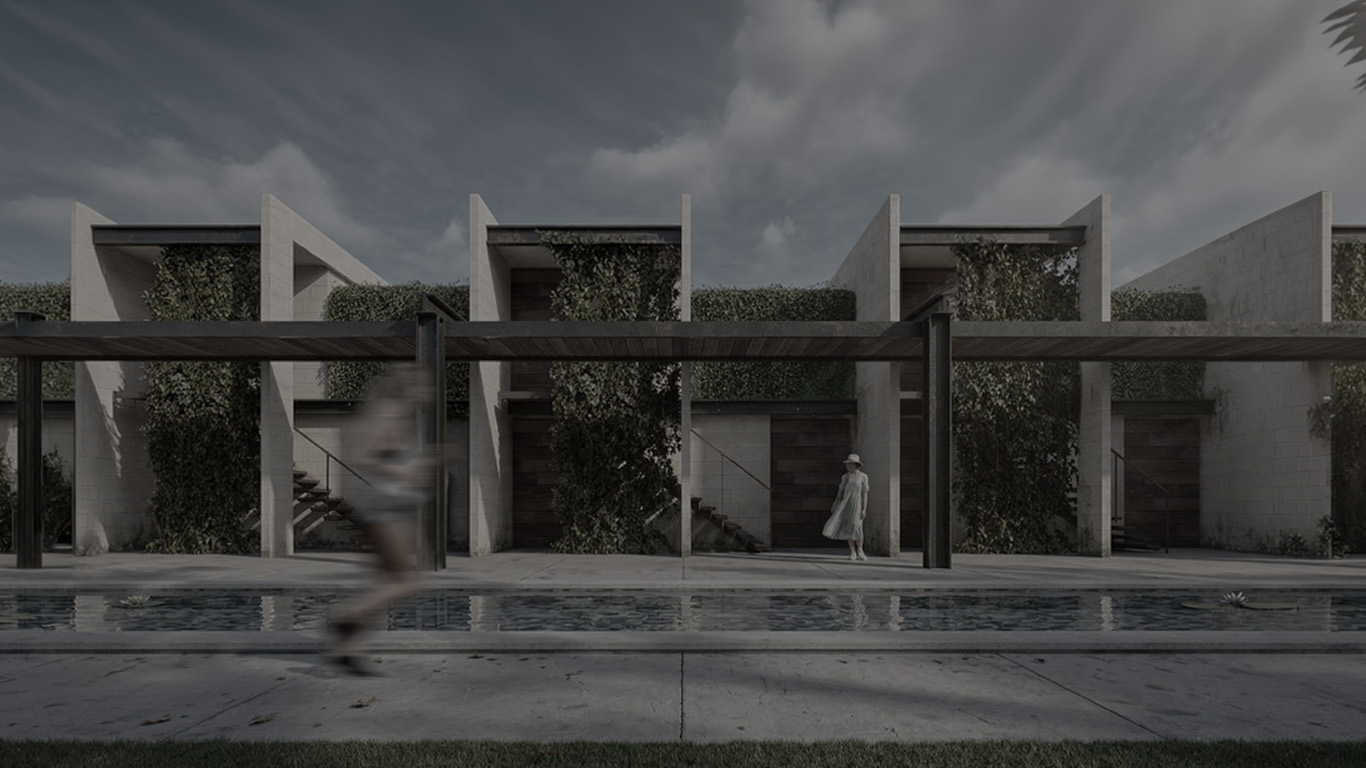 Obra Gerproca — render arquitectónico